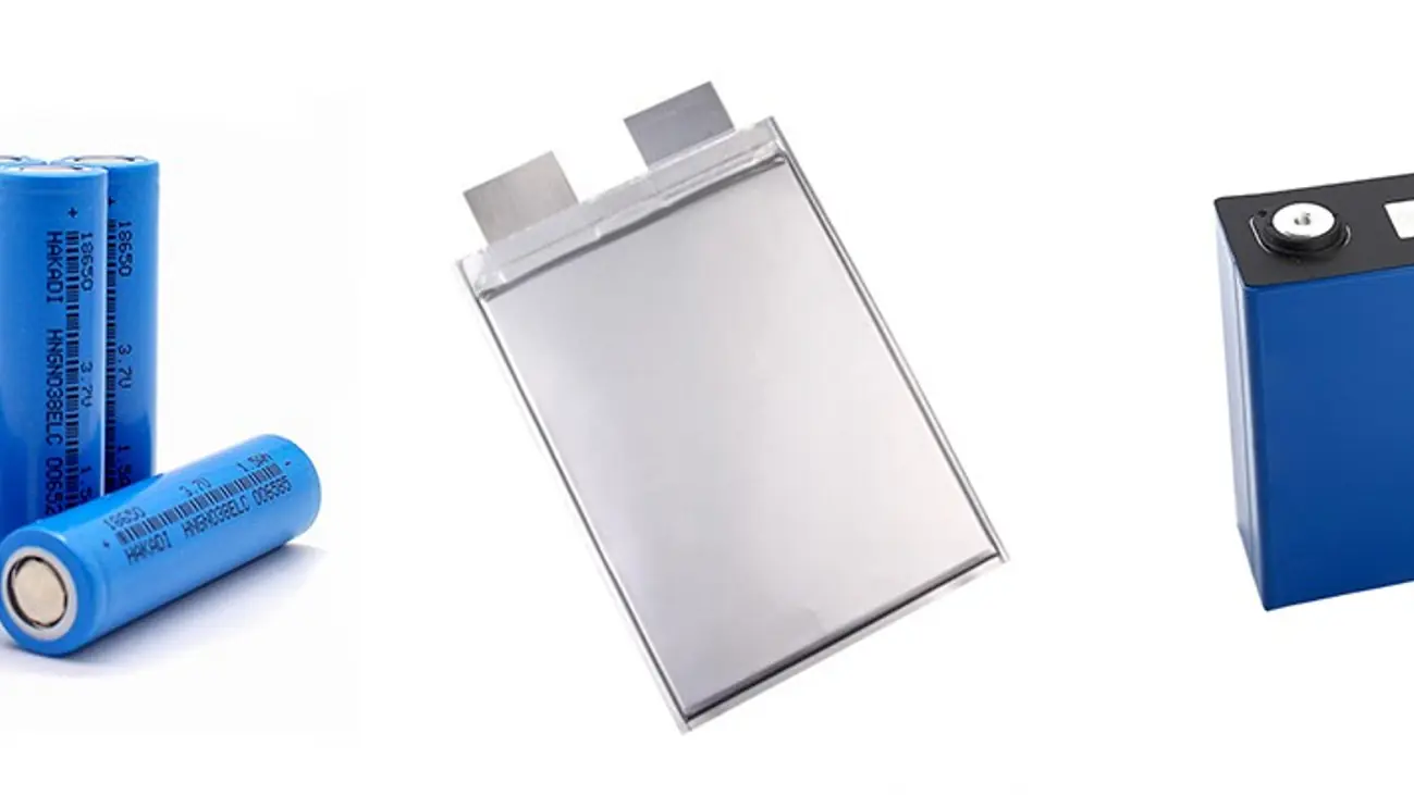 Lithium Ion Battery Cell - Cylindrical Cell, Prismatic Cell, Pouch Cell.png